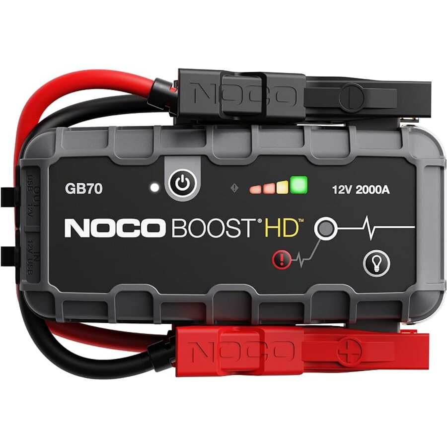 Carica batteria per auto, avviatore di emergenza NOCO GB70 Boost HD 2000A 12V