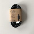 Cavo ricarica G&G Apple 5/6/7 nero