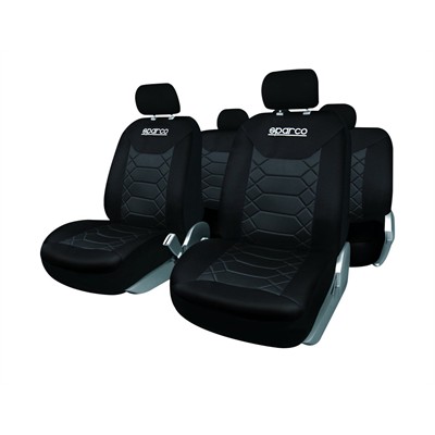 Set fodere SPARCO Universali poliestere nero/nero - Norauto