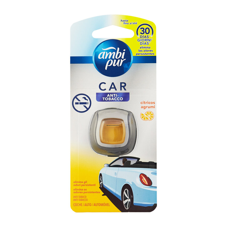 Deodorante auto AMBIPUR Usa&Getta Antitabacco agrumi 2 ml