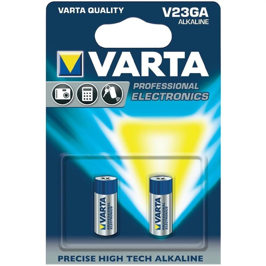 2 Piles électronique alcaline 12V - 23A - V23GA Varta (blister de 2) - Piles  Varta - energy01