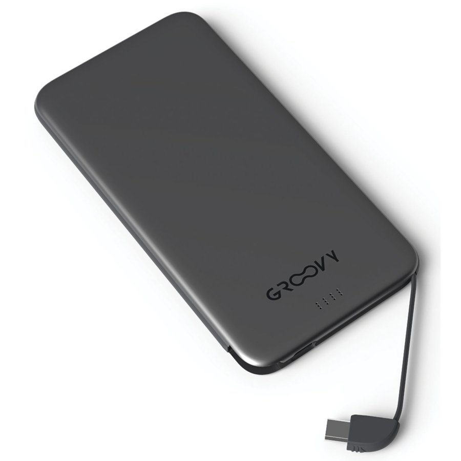 Power bank GROOVY USB + type C 4000 mAh