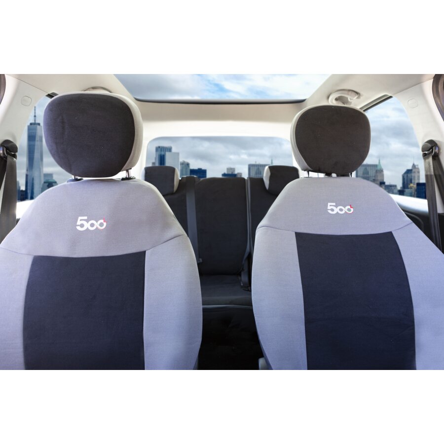 Coprisedile auto posteriore diviso RAPID LUX Tris per Fiat 500L (2012-2019)