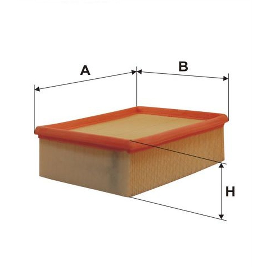 Filtro aria NORAUTO referenza WA6667 numero semplificato 850