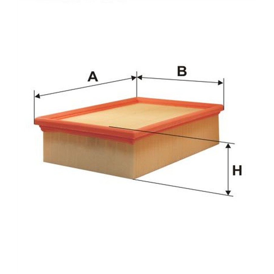 Filtro aria NORAUTO referenza WA6730 numero semplificato 656