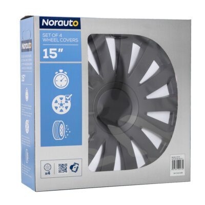 4 Copricerchi NORAUTO neri 15'' - Norauto