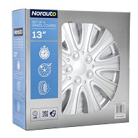 Copri Cerchi Fiat 500 AUTOKIT SRL Copricerchi 14" Grigio In Plastica Per 500 Modello 312 Prodotte Dal 2007 In Poi - 737/14 Copricerchi Auto