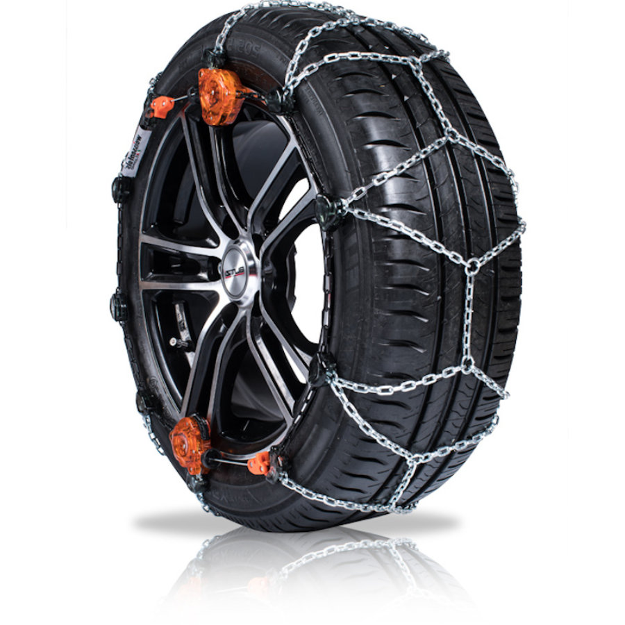 2 Catene da neve metalliche classiche WEISSENFELS CLACK & GO PRESTIGE M44 6A