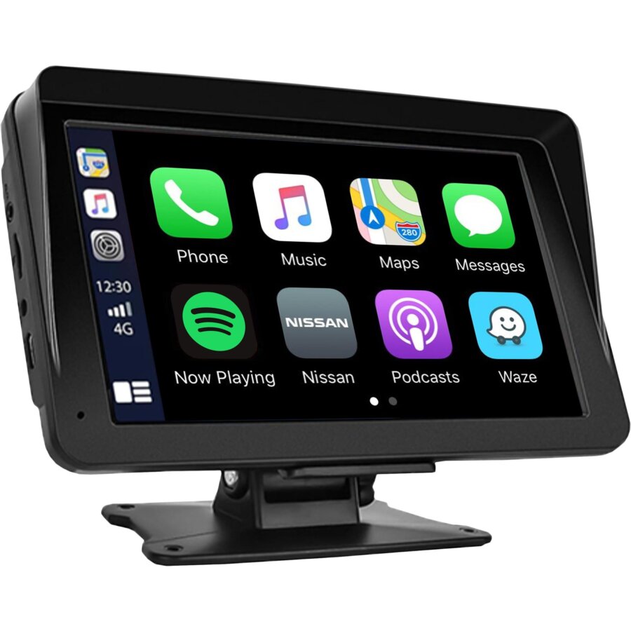 Olvy Display 10.26” – Box Auto Con CarPlay E Android Auto Wireless, Monitor Multimediale E Telecamera Posteriore Inclusa - 4