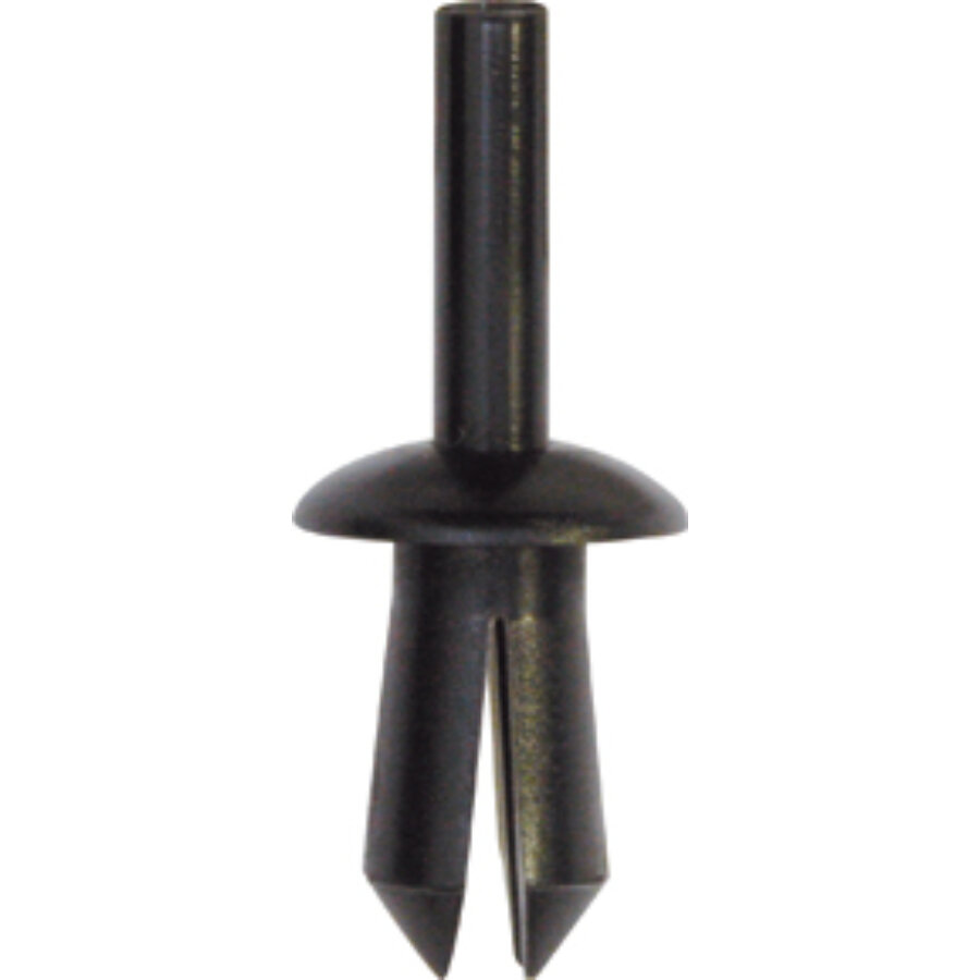 Rivetto in Plastica, 100 Pezzi Nero 8 Mm Rivetti Parafango per Paraurti Auto Clip in Plastica Elementi di Fissaggio Accessori per Auto