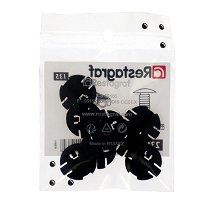 Clip Per Parafango Nero - Ricambio Universale, Confezione 1 Pezzo