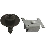 Kit 80 Pezzi Viti A U E Dadi Per Auto - Fissaggio Parafanghi, Copriruota E Sottoscocca - Foto 7