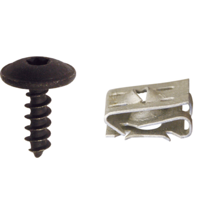 Viti 5 x 16 mm con clip dadi