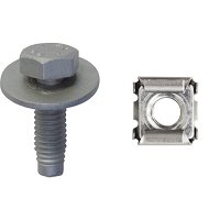 Set di 40 dadi per lamiera, viti assortite, clip di fissaggio, clip per carrozzeria assortite, dadi a gabbia per auto | Leroy Merlin
