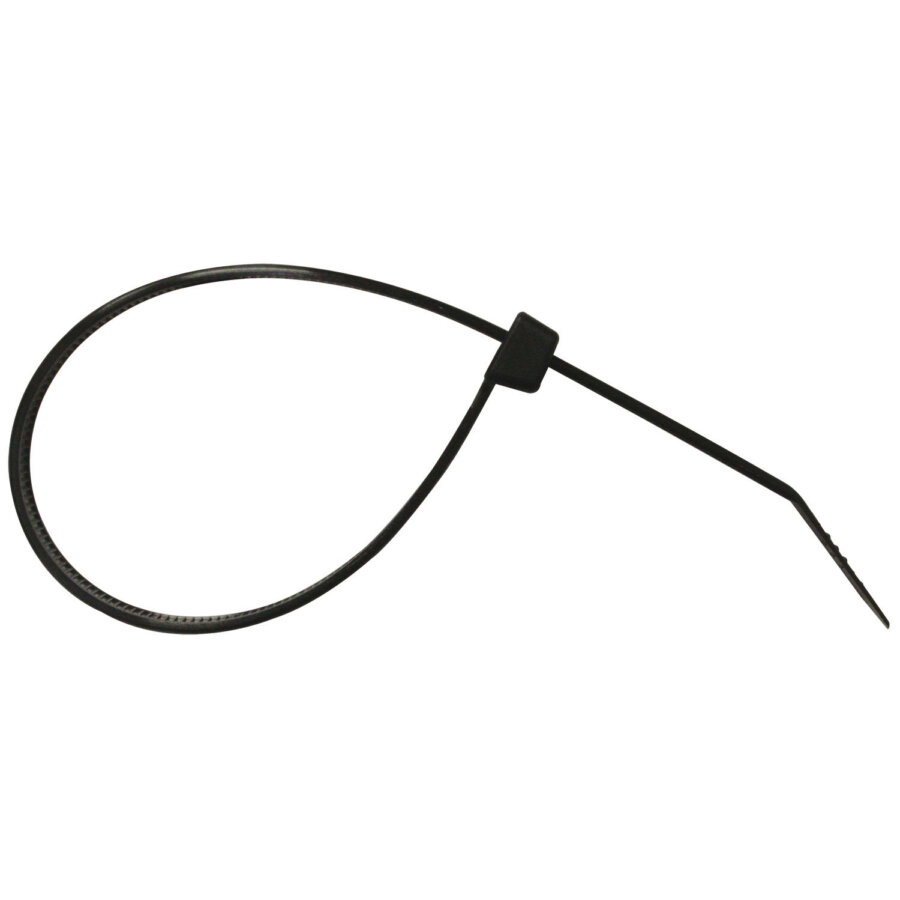 Cinghie nere da 7,6 x 250 mm