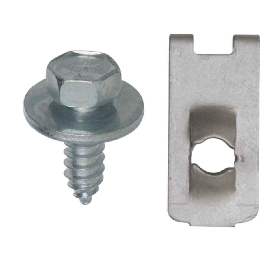 Kit Viti Targa M8x25 Con Rondelle Anodizzate Lightech - Foto 3