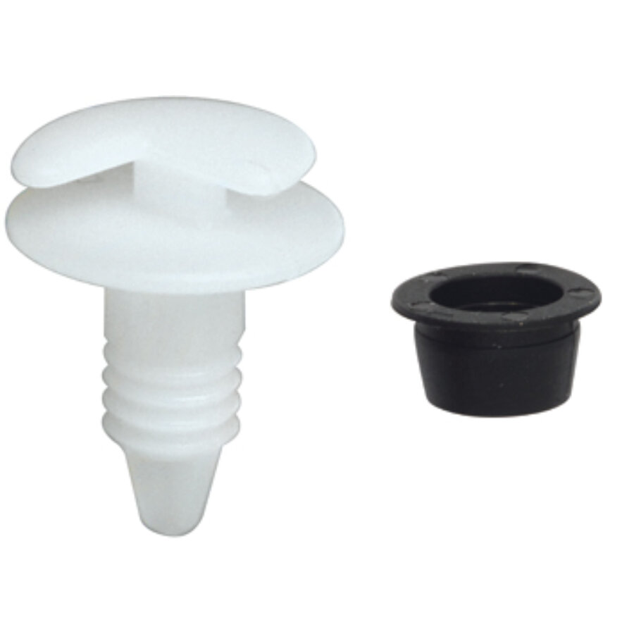 Clip per porta con perni di montaggio