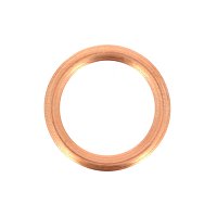 AUTOHAUX 10 Guarnizioni In Alluminio Per Tappo Olio Motore – 16x22 Mm, Spessore 2 Mm, Per Cambio Olio Auto - 2