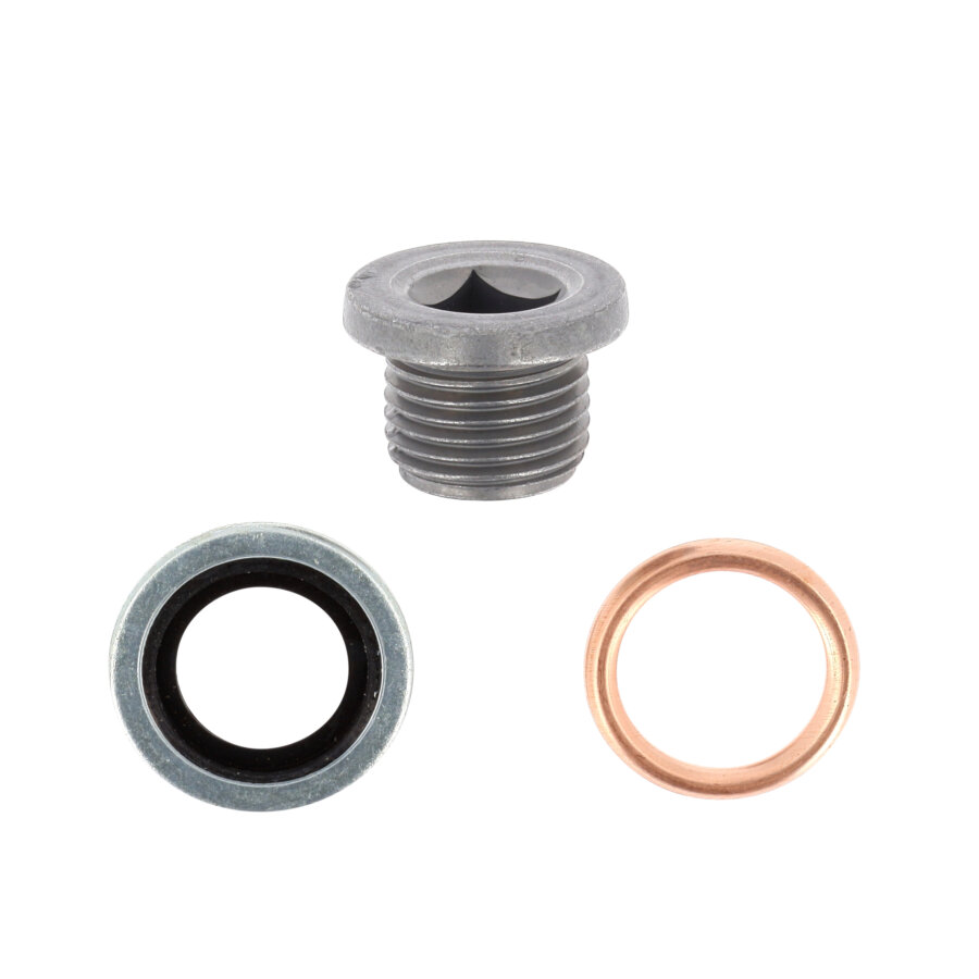 Tappo di drenaggio in acciaio RESTAGRAF (n. 602) con filettatura M16 - (1,5 x 13 mm)
