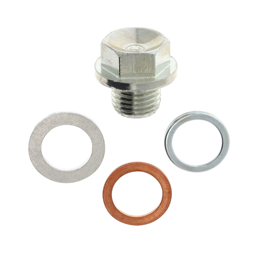 Tappo di drenaggio in acciaio RESTAGRAF (n. 613) con filettatura M14 - (1,5 x 11 mm)