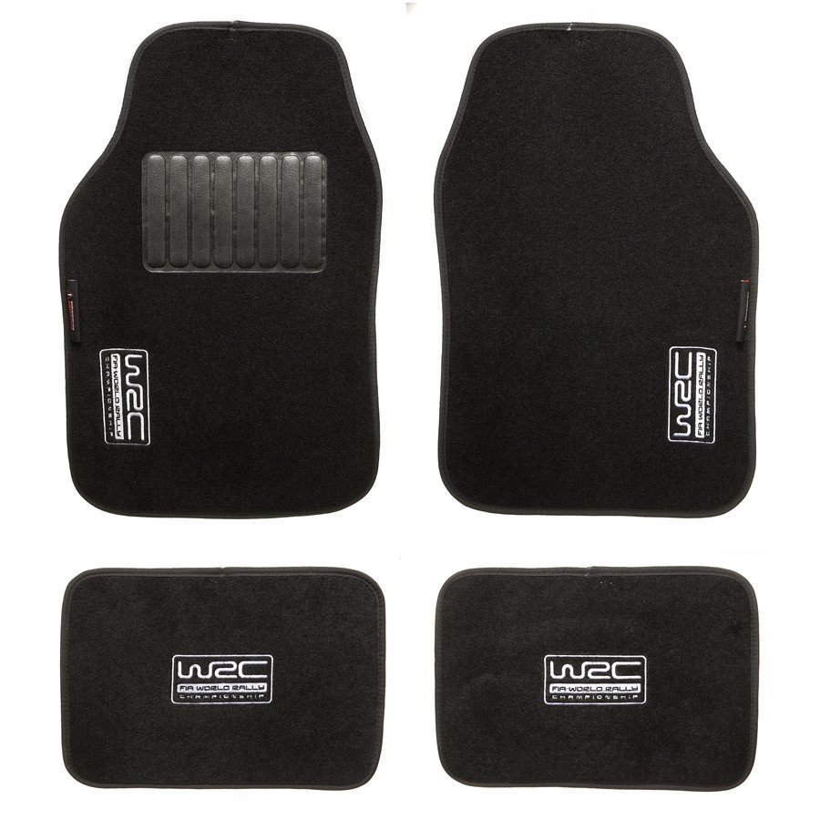 CORA Set Tappeti Auto In Moquette Per Toyota Auris 3/5p (2007-2012) - 4 Pezzi, Antiscivolo, Con Fissaggi Fix Point