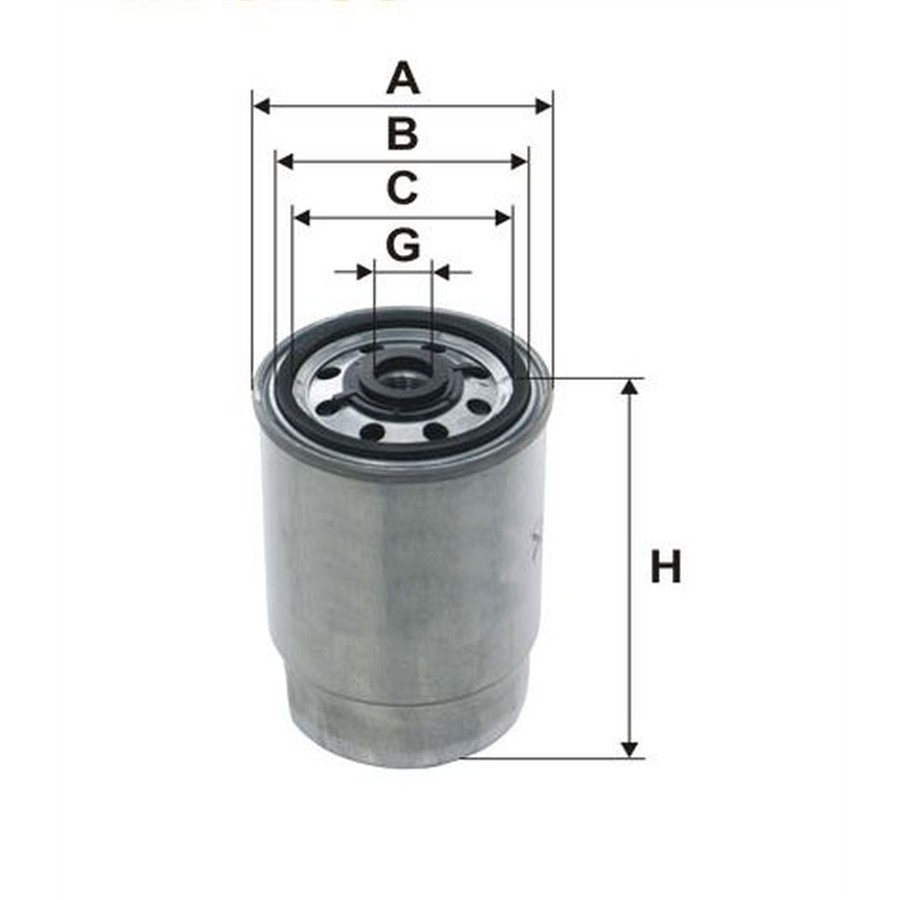 Filtro carburante NORAUTO referenza WF8238 numero semplificato 932