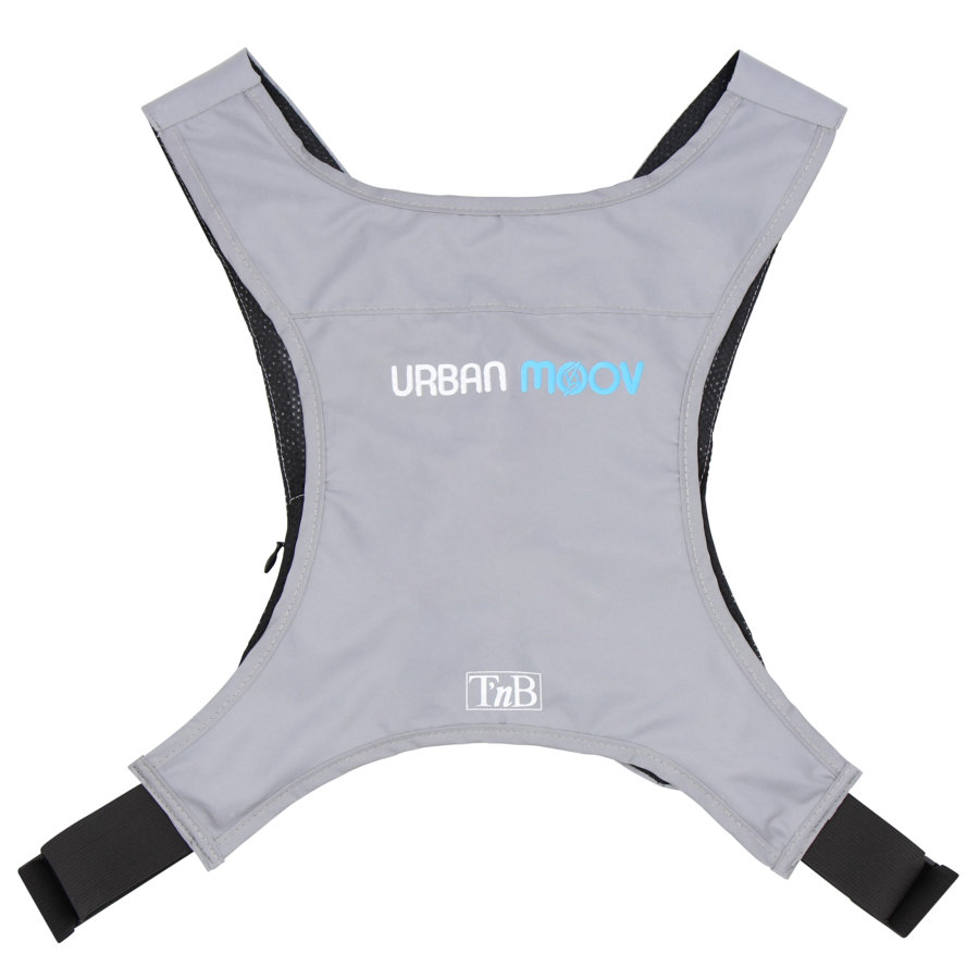Gilet riflettente URBAN MOOV grigio taglia unica