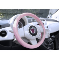 Coprivolante per auto, coprivolante rosa in peluche con strass  elasticizzato, protezione per volante auto accessori per donne signore  ragazze, senza