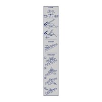 Alca CLASSIC Spazzola Tergicristallo Posteriore 14'' (350mm) Per HONDA JAZZ 2008-2019 – Singolo, Acciaio Inox, Facile Installazione