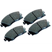 ATEC Germany Set Pastiglie Freno Anteriore E Posteriore Per Ford Focus I - 8 Pezzi, Con Lubrificante, Compatibile