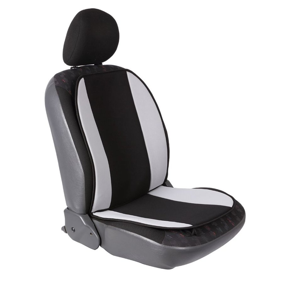NewYall Coprisedile Inferiore In Pelle Grigia Lato Guida - Compatibile Con Chevrolet Silverado, Suburban, Tahoe, GMC Yukon (2003-2006)