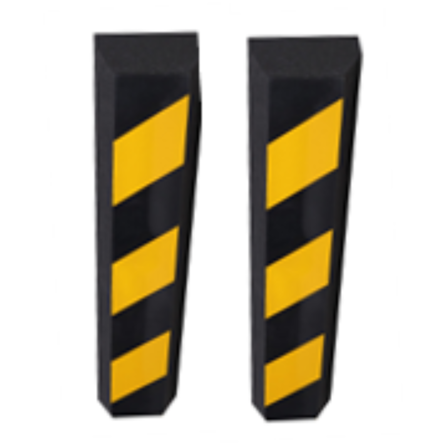 2 pezzi in gommapiuma di protezione diritti neri e gialli per la tua auto  NORAUTO - 45 cm - Norauto