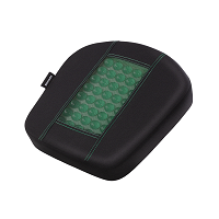 Cuscino Ortopedico Per Auto E Ufficio – Memory Foam, 50.5x45.5 Cm, Antiscivolo, Con Tasca – Nero