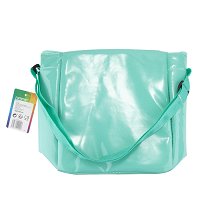TuErCao Borsa Pranzo Termica Grande Per Donna - 26x16x26,7 Cm - Tracolla Regolabile E Manico, Impermeabile, Con Tasche Multiple - Turchese, Per Lavoro, Picnic E Viaggi