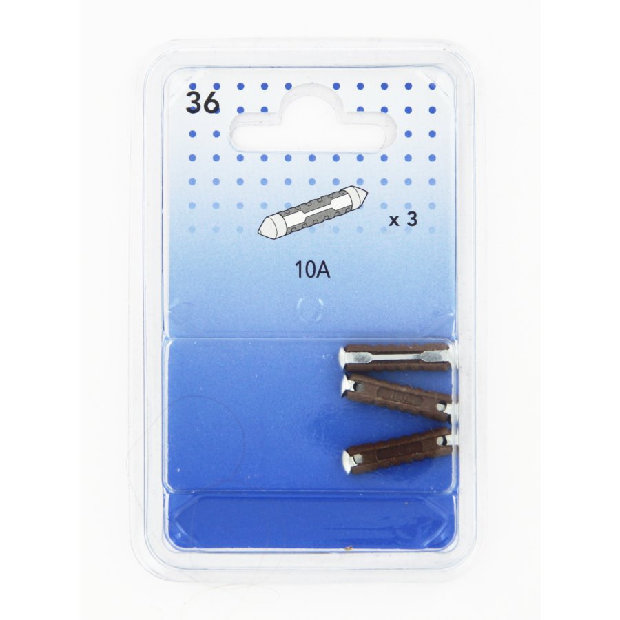 3 Fusibili lamellari NORAUTO 10 A