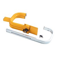 MAIKEHIGH Antifurto Meccanico Per Ruote Auto - Blocca Ruota Universale Regolabile A 9 Fori Con 3 Chiavi - 5
