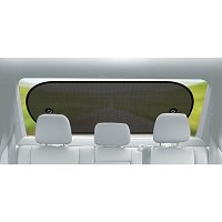 Parasole Posteriore Auto 100x50 Cm - Universale, Ventose Anti-Rimozione, Protezione UV