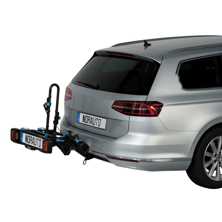 Portabici gancio traino NORAUTO DECK 100-2 per 2 bici - Norauto