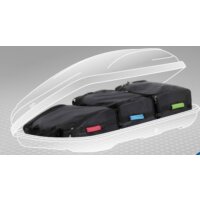 AUPERTO Borsa Da Tetto Per Auto Impermeabile, Box Tetto Auto Con 8 Cinghie  Per Carichi Pesanti e Borsa Portaoggetti, per Viaggi, Trasporto, Furgoni,  SUV, Nero : : Auto e Moto