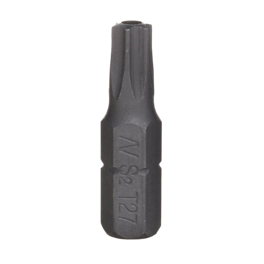1 inserto Torx cavo con inserto da 25 mm 1/4' quadrato NORAUTO T27
