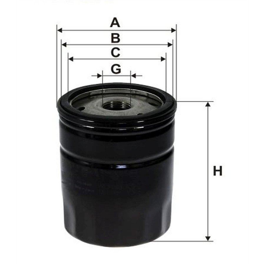 Filtro dell'olio NORAUTO referenza WL7093 numero semplificato 180