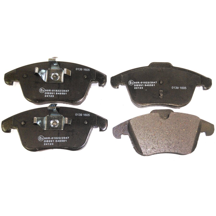 Kit di 4 pastiglie freno NORAUTO NRP 1897