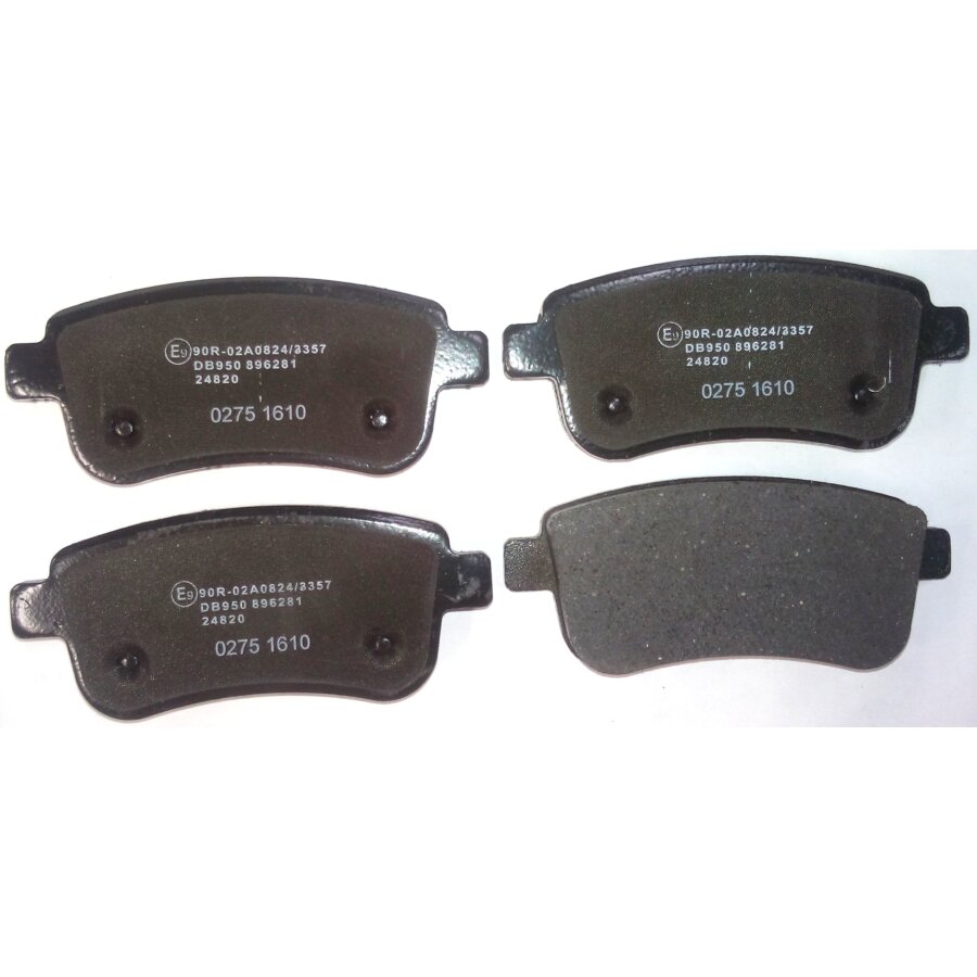 Kit di 4 pastiglie freno NORAUTO NRP 4182