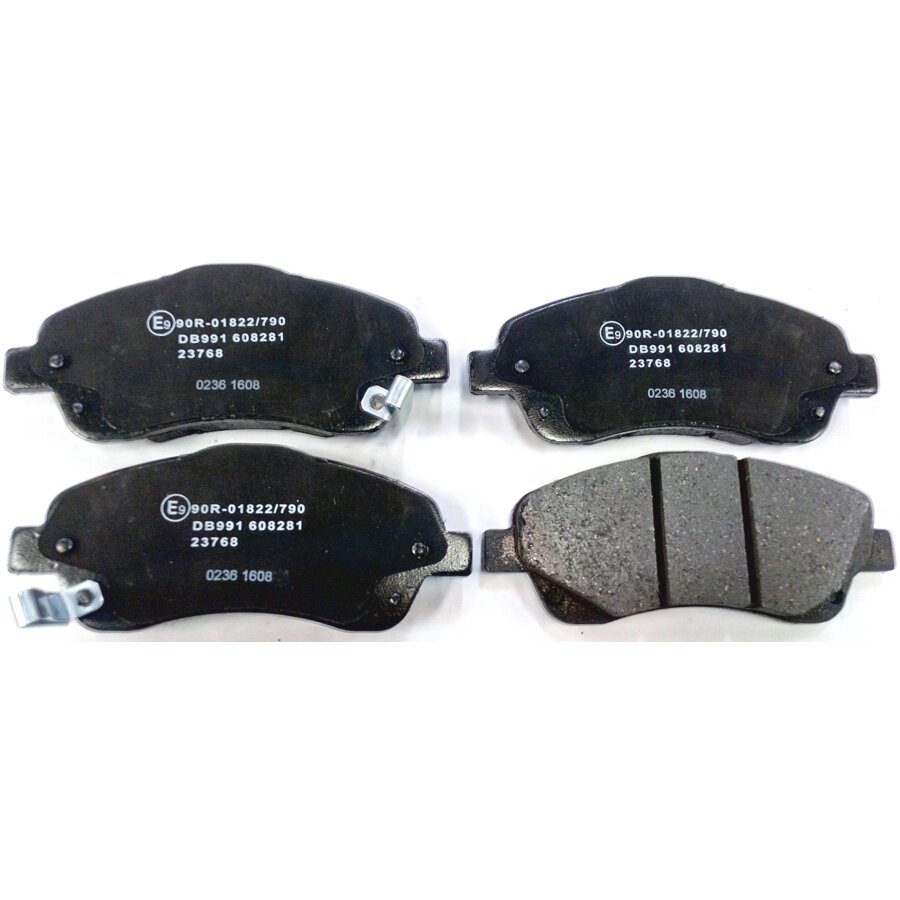 Kit di 4 pastiglie freno NORAUTO NRP 1648