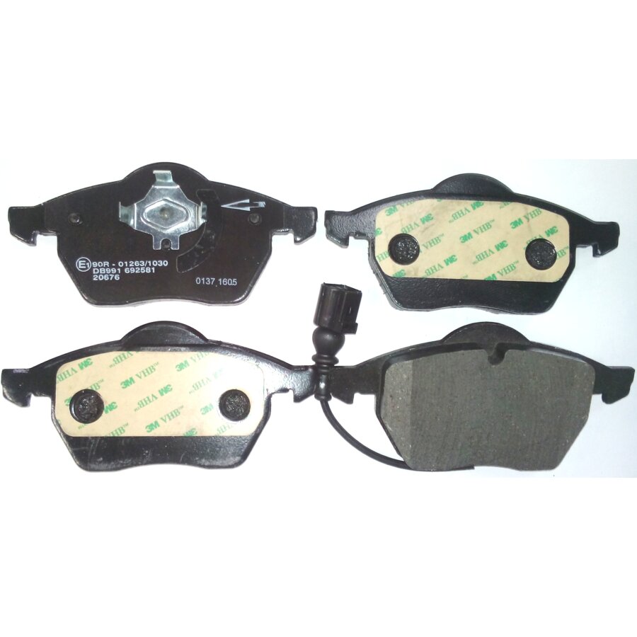 Kit di 4 pastiglie freno NORAUTO NRP 1463