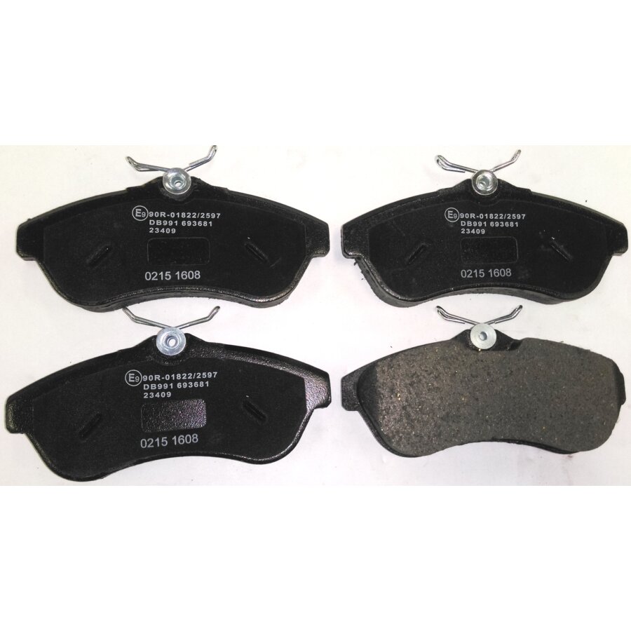 Kit di 4 pastiglie freno NORAUTO NRP 1543