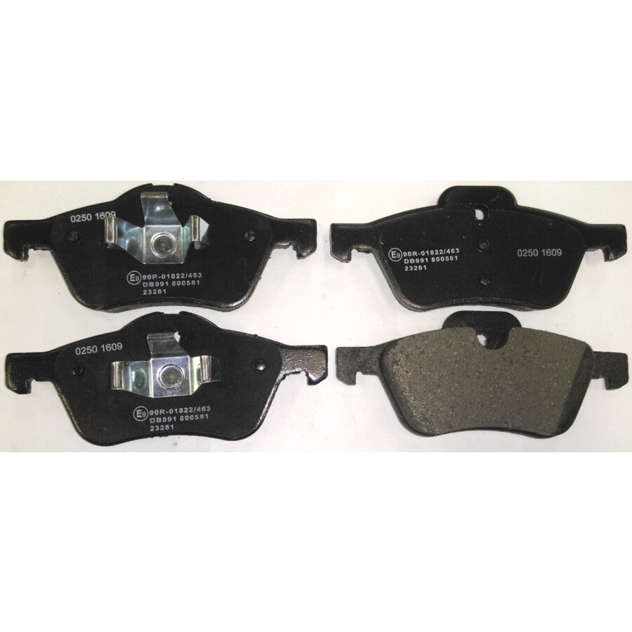 Kit di 4 pastiglie freno NORAUTO NRP 1499
