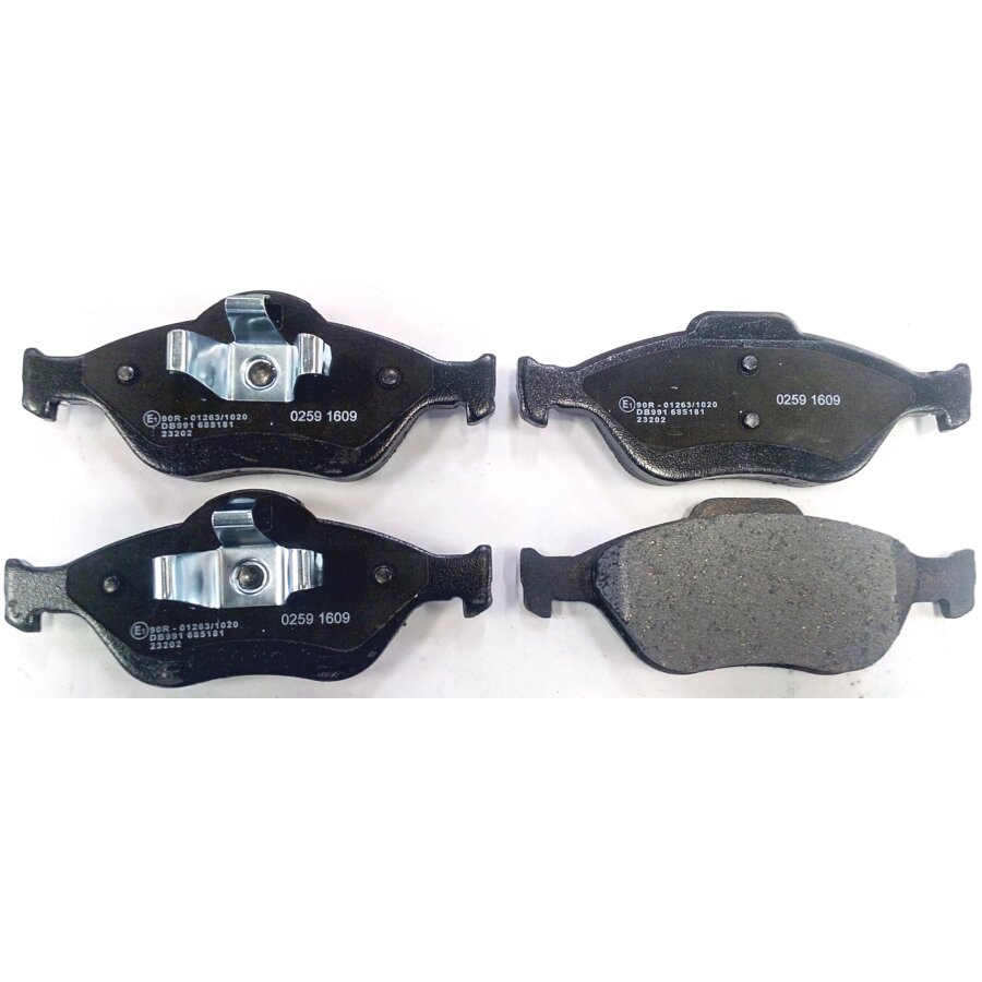Kit di 4 pastiglie freno NORAUTO NRP 1394
