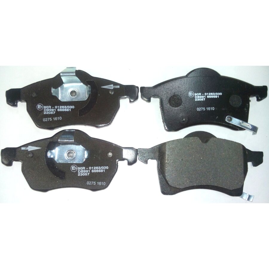 Kit di 4 pastiglie freno NORAUTO NRP 1295