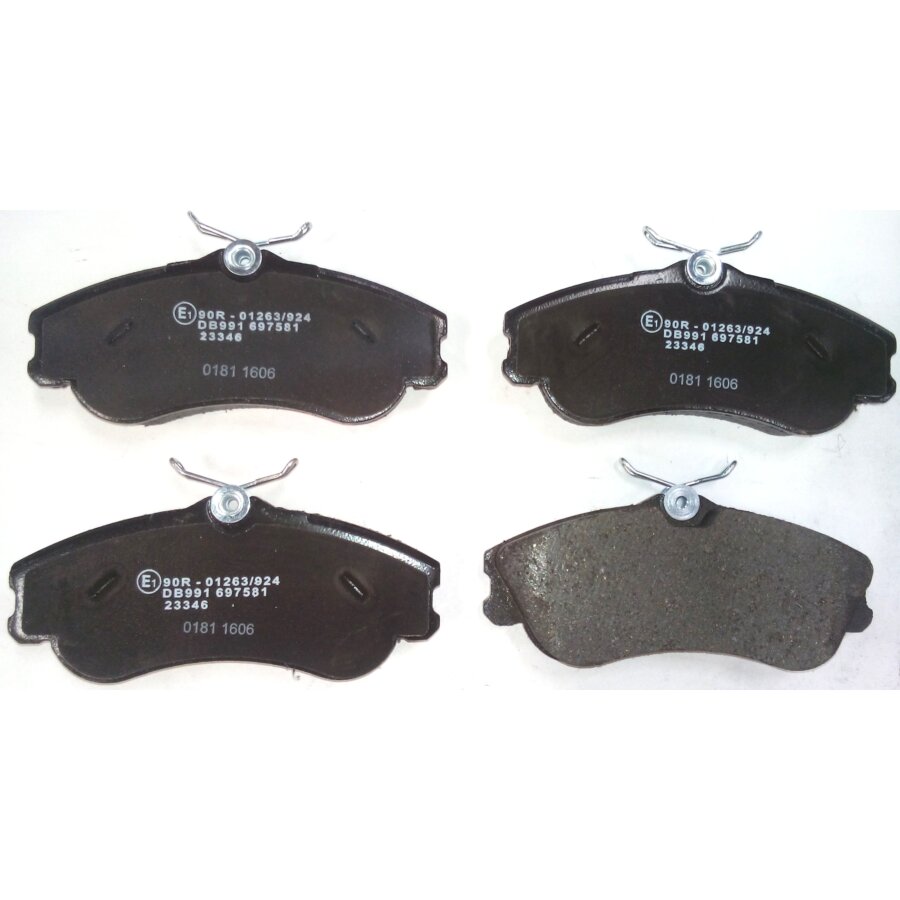 Kit di 4 pastiglie freno NORAUTO NRP 1477